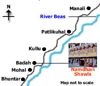 Location of Namdhari Shawls