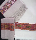 Semi-Angora Shawl with Pattern