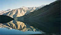 Chandratal Lake "The Lake of Moon" in Spiti