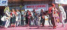 Folk Dance of Kullu at Winter Carnival Manali